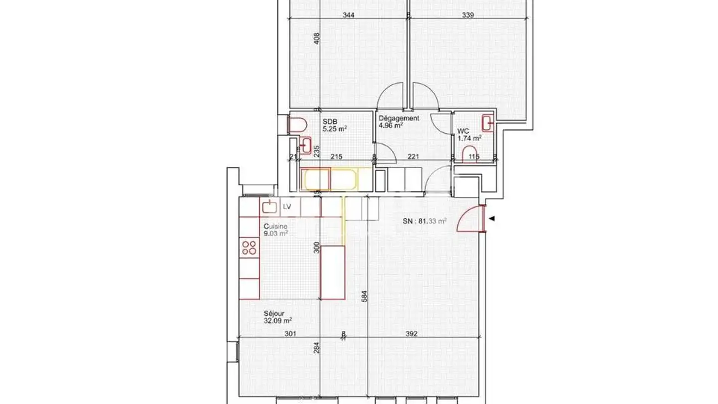 Wohnung mieten - Route De Ferney 224, 1218 Le Grand-Saconnex