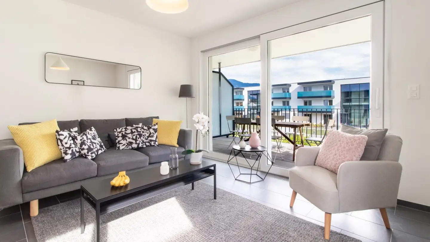 Furnished apartment for rent - Route Du Tonkin 3b, 1897 Bouveret