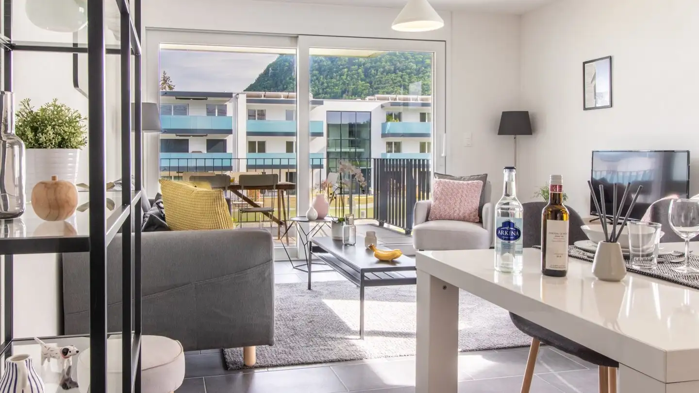 Furnished apartment for rent - Route Du Tonkin 3b, 1897 Bouveret - Photo 2