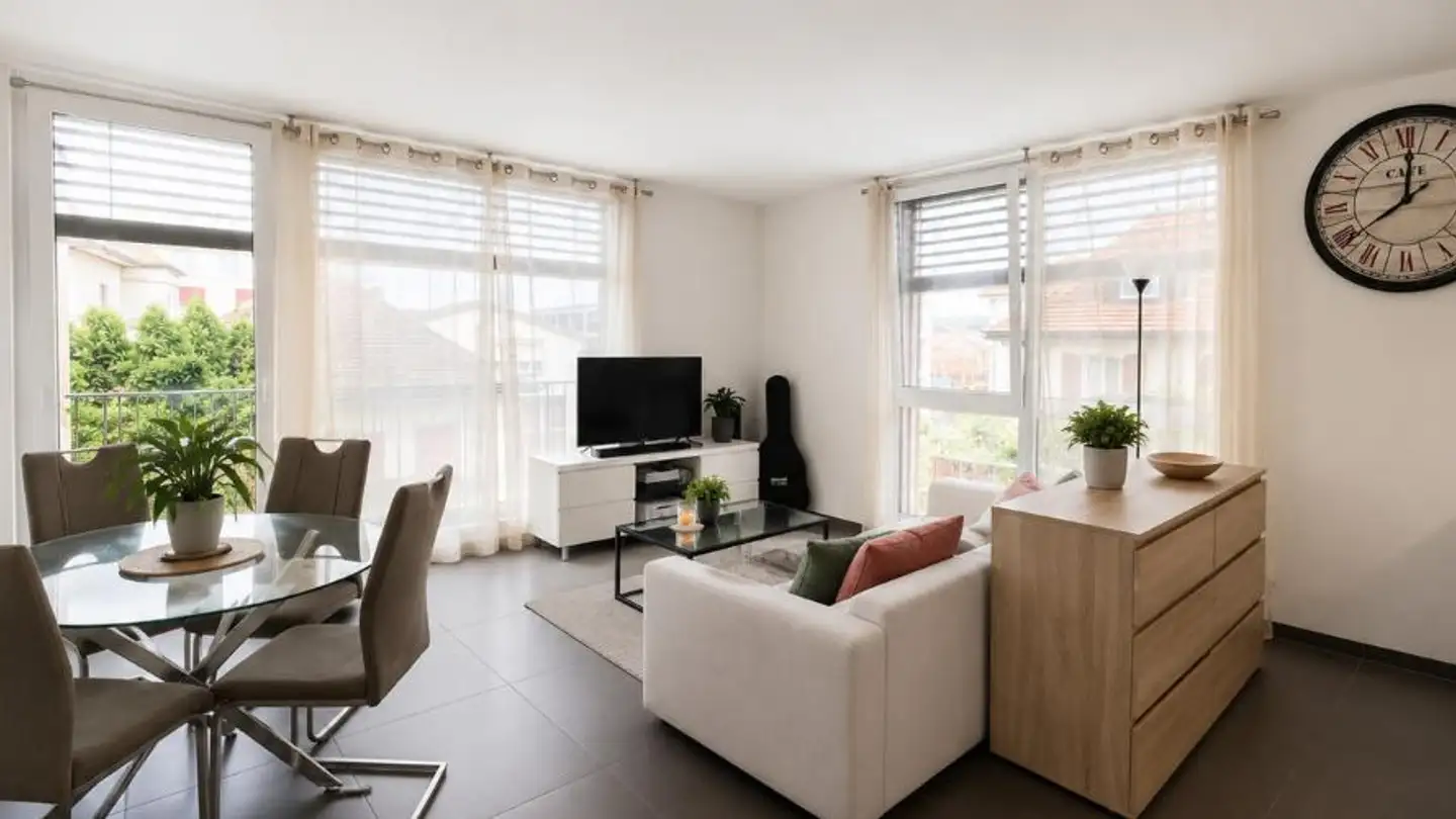 Appartement meublé à louer - Route D'arruffens 4, 1680 Romont FR