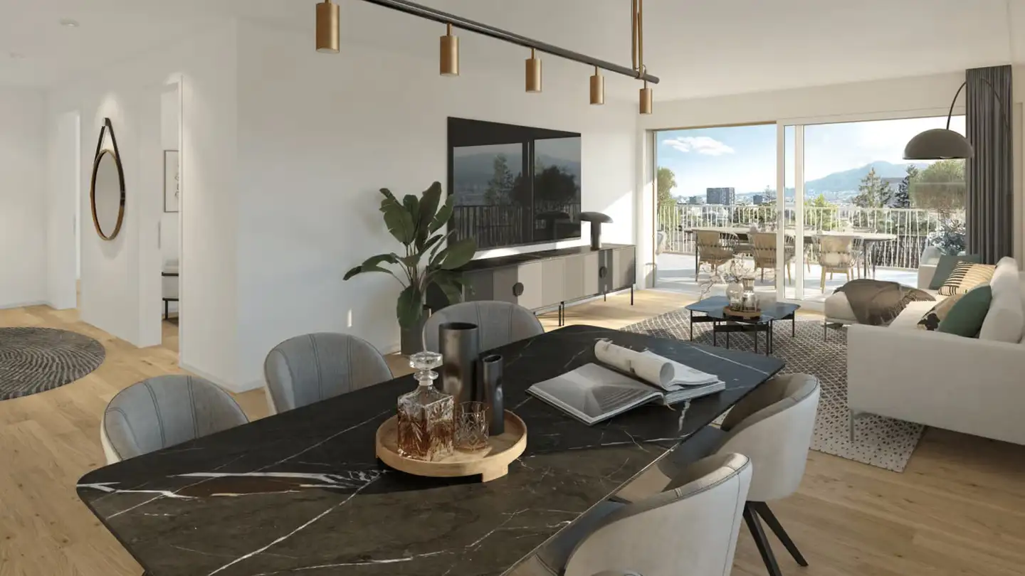 Stepped apartment for rent - Rebbergstrasse 18, 8102 Oberengstringen
