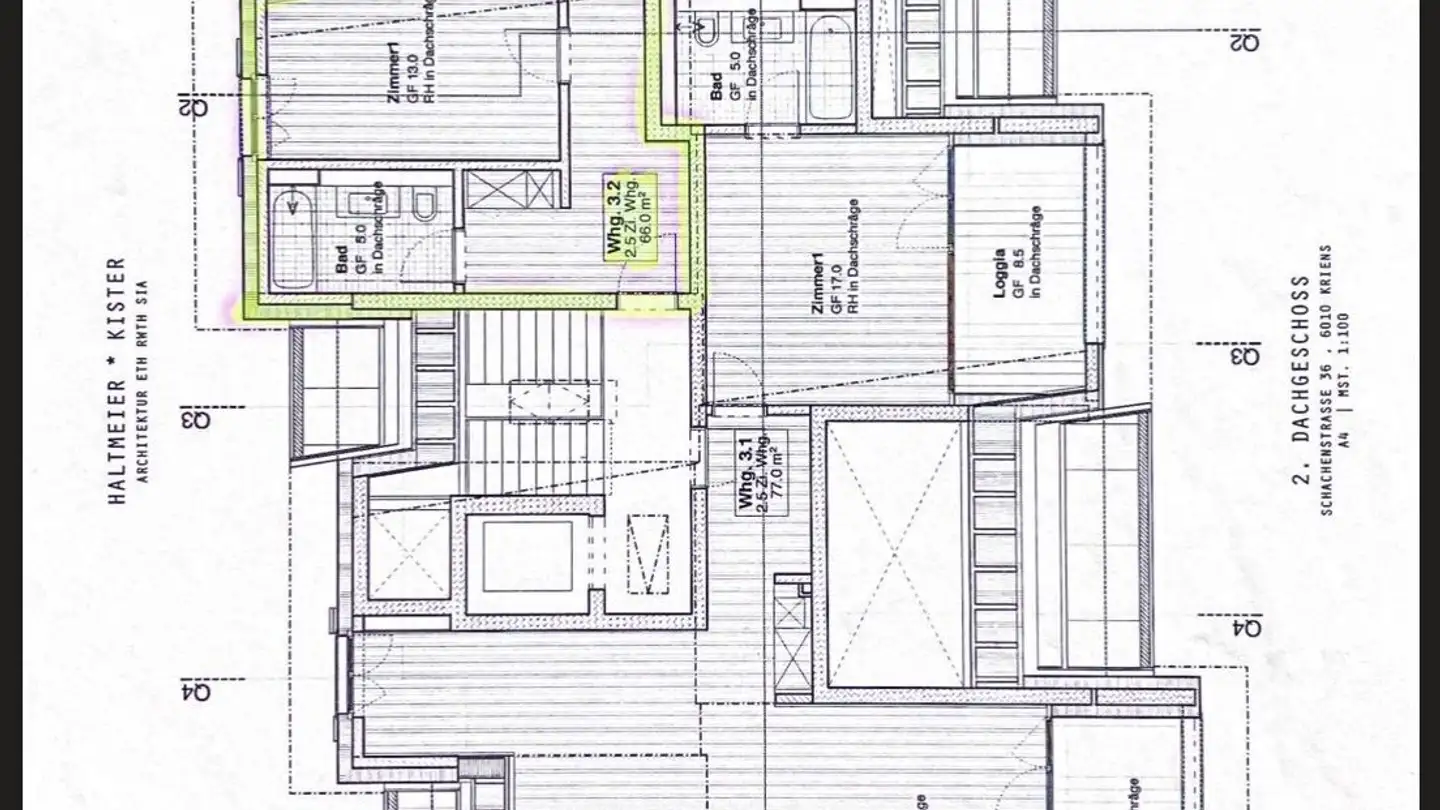 Wohnung mieten - Schachenstrasse, 6010 Kriens - Foto 3