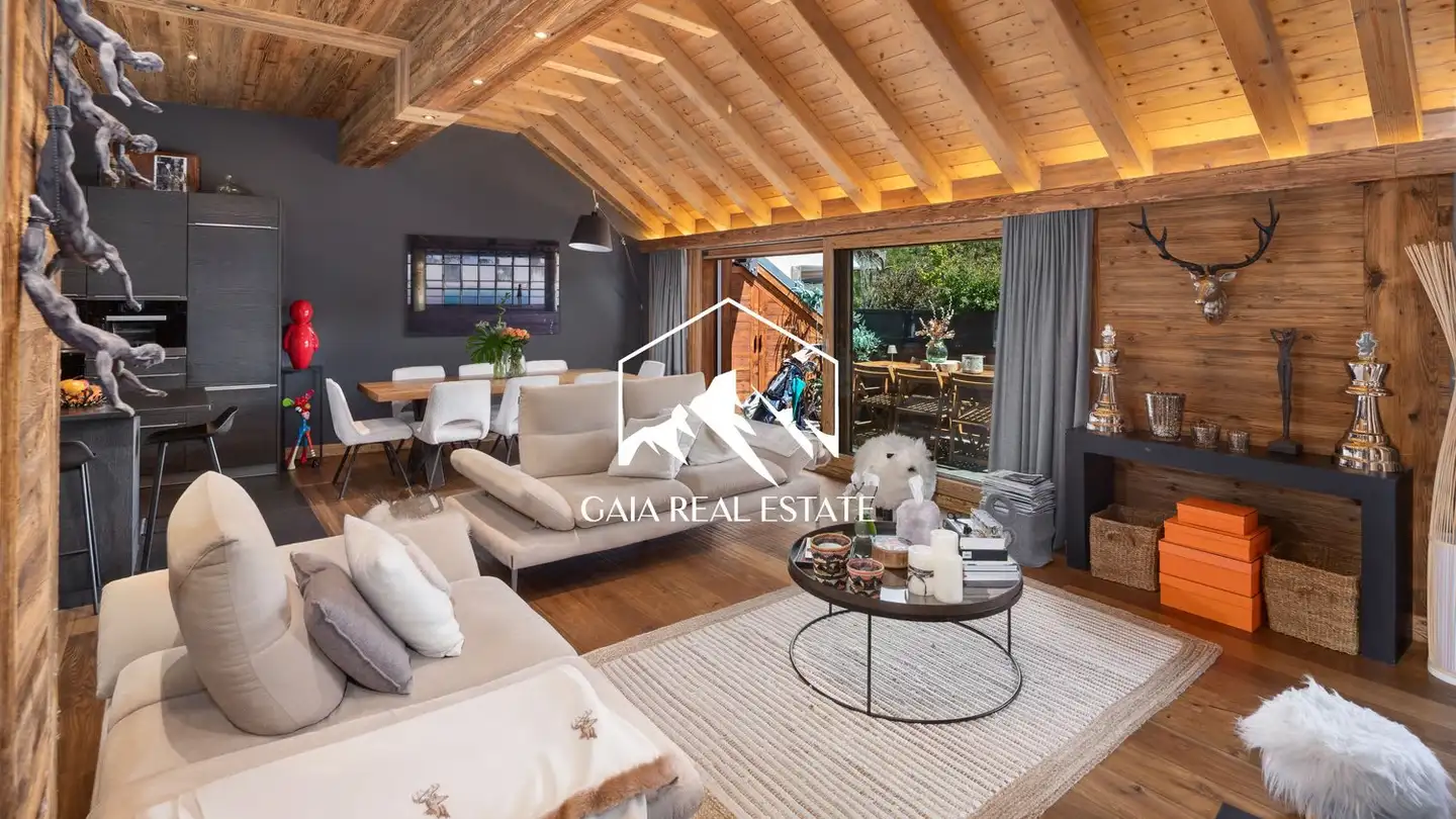 Attique à louer - Rue Centrale 64, 3963 Crans-Montana