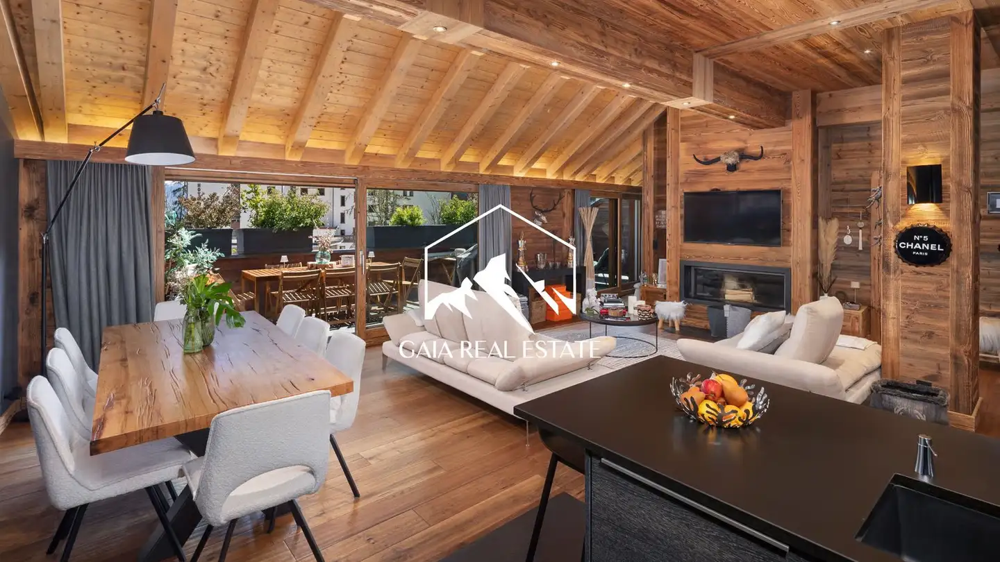Attique à louer - Rue Centrale 64, 3963 Crans-Montana - Photo 2