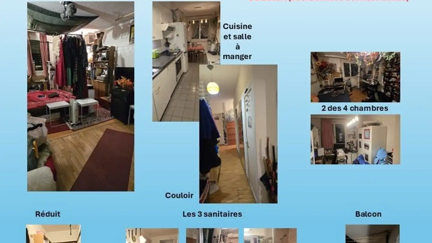 Appartement à louer - Rue De La Croix-Du-Levant 14, 1220 Les Avanchets