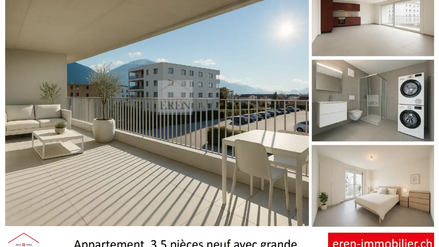 Appartement à vendre - 1964 Conthey