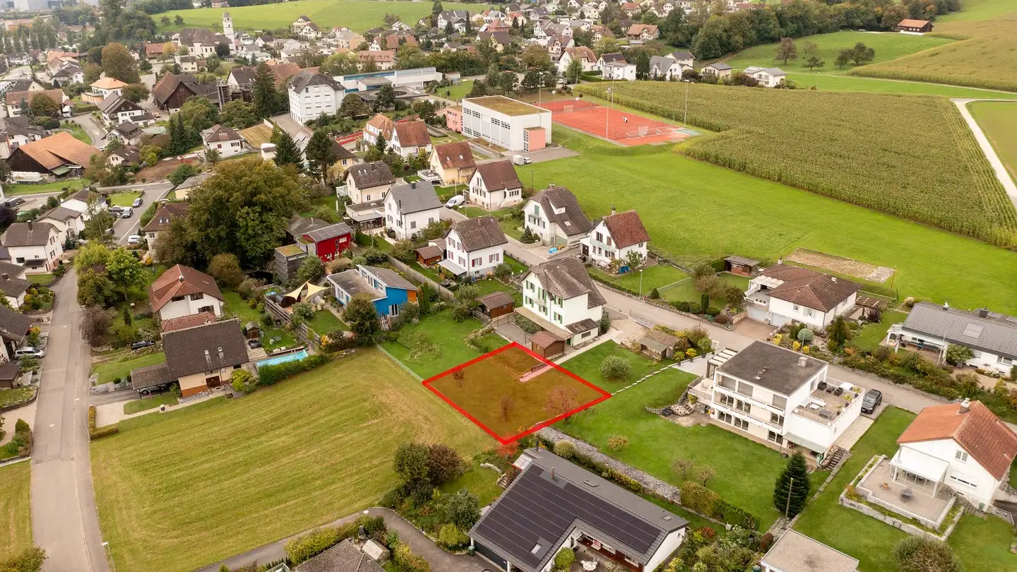 Constructible plot for sale - Bühlstrasse 16, 4652 Winznau