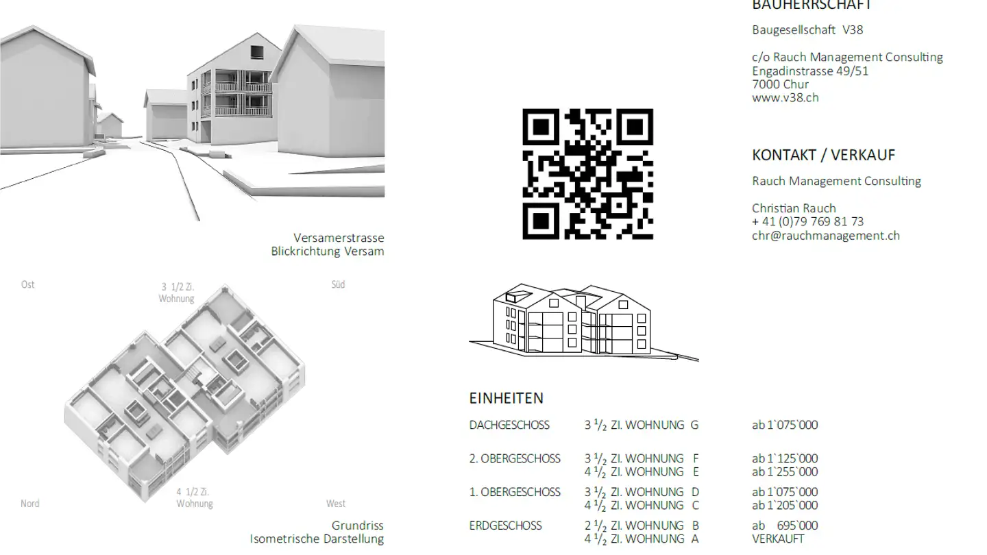 Apartment for sale - Versamerstrasse 38, 7402 Bonaduz - Photo 2