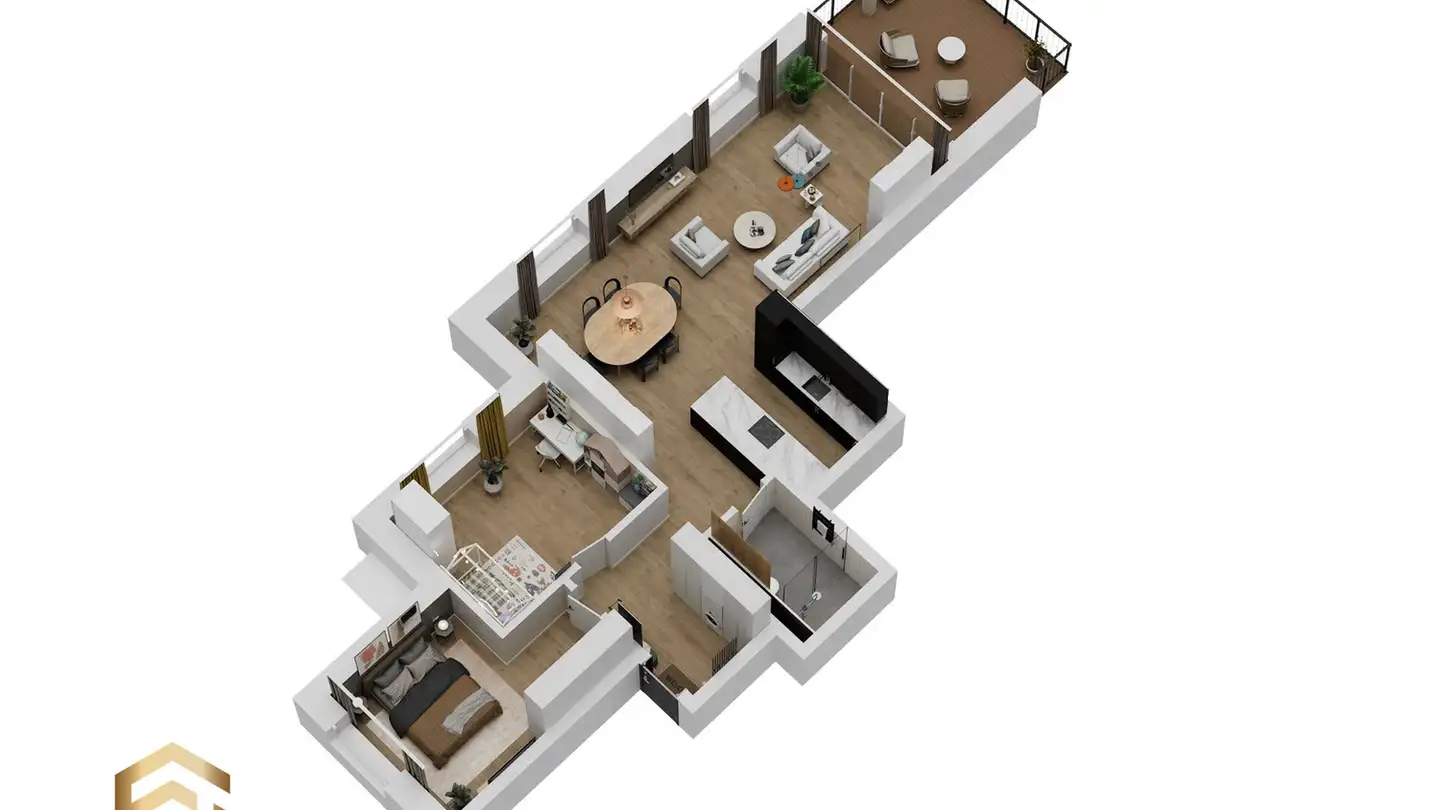 Wohnung kaufen - 3911 Ried-Brig - Foto 3
