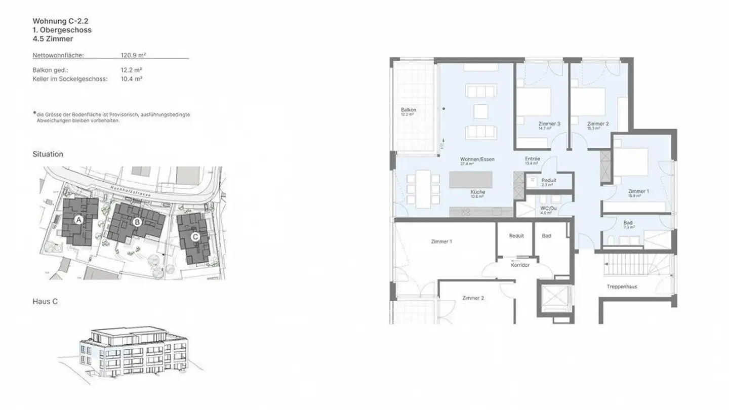 Wohnung kaufen - Ruchholzstrasse, 4103 Bottmingen - Foto 2