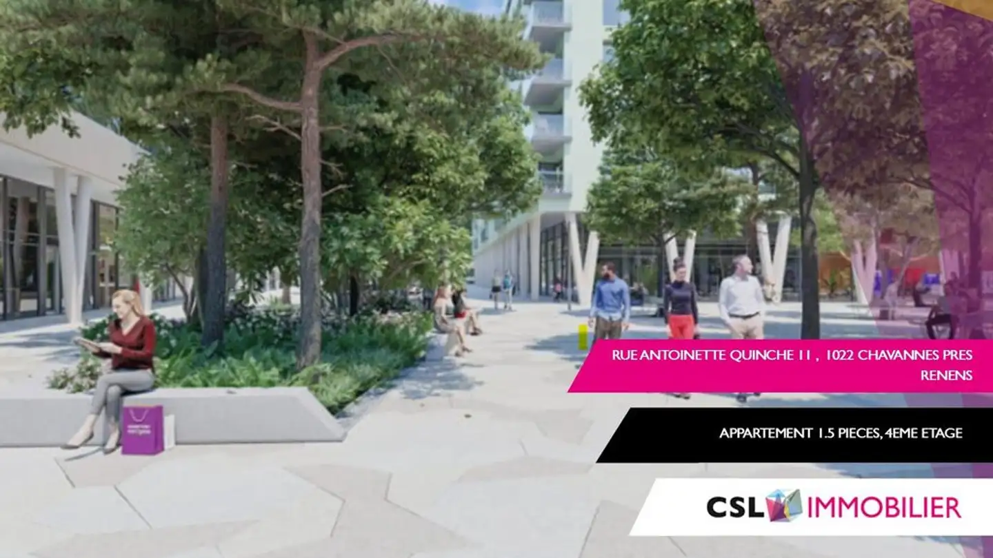 Apartment for rent - Rue Antoinette Quinche, 1022 Chavannes-près-Renens