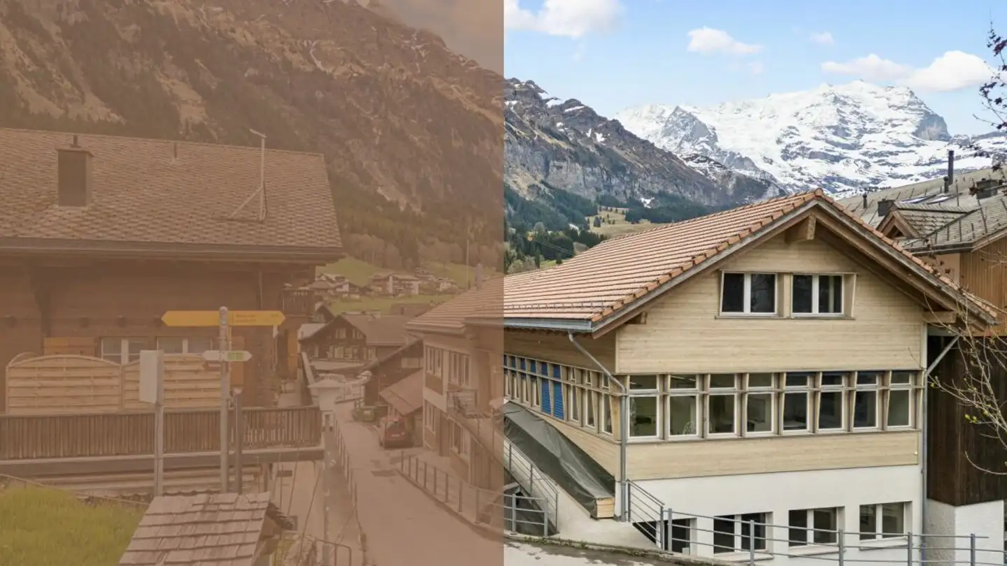 Gewerbe kaufen - Im Gruebi 1402f, 3823 Wengen