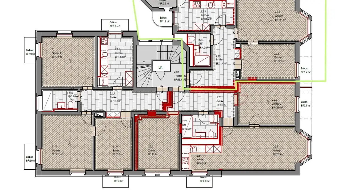 Appartamento in affitto - Museggstrasse 8, 6004 Luzern