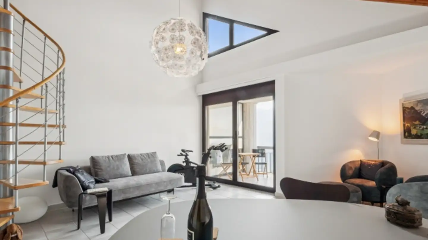 Attique à vendre - 6644 Orselina
