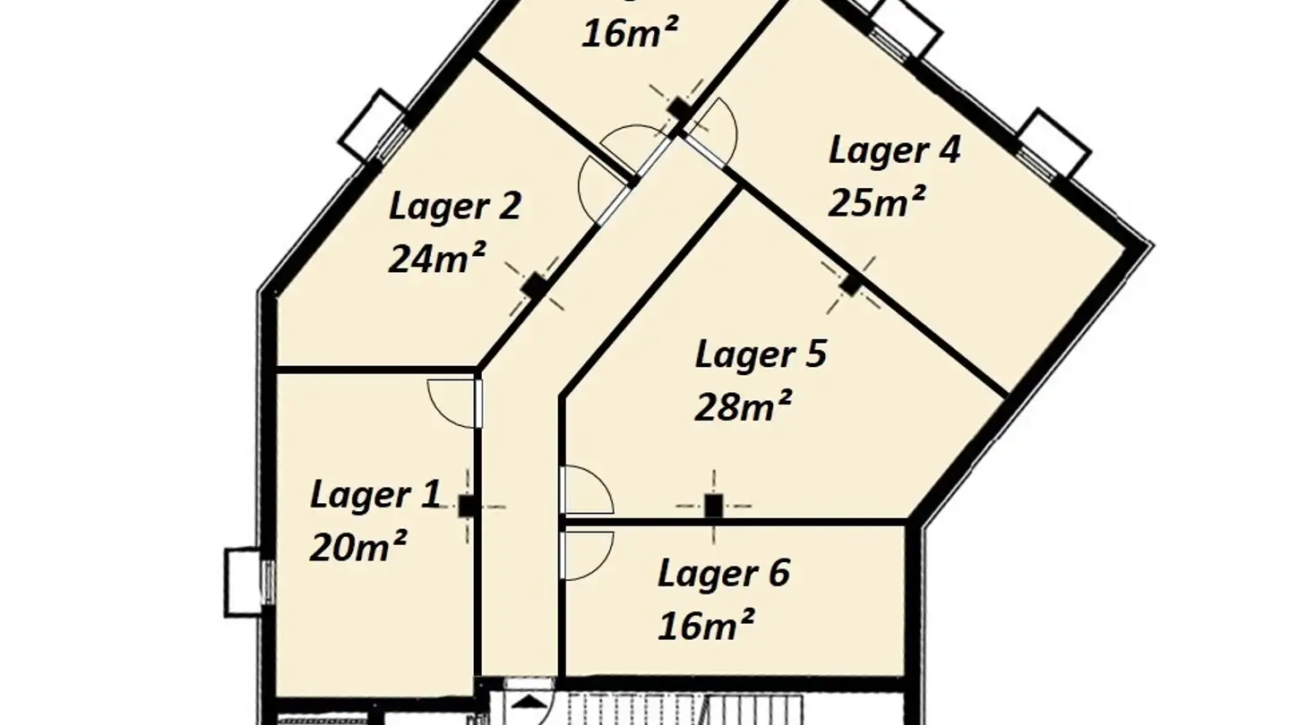 Storage space for rent - Baumstrasse 16, 5012 Schönenwerd