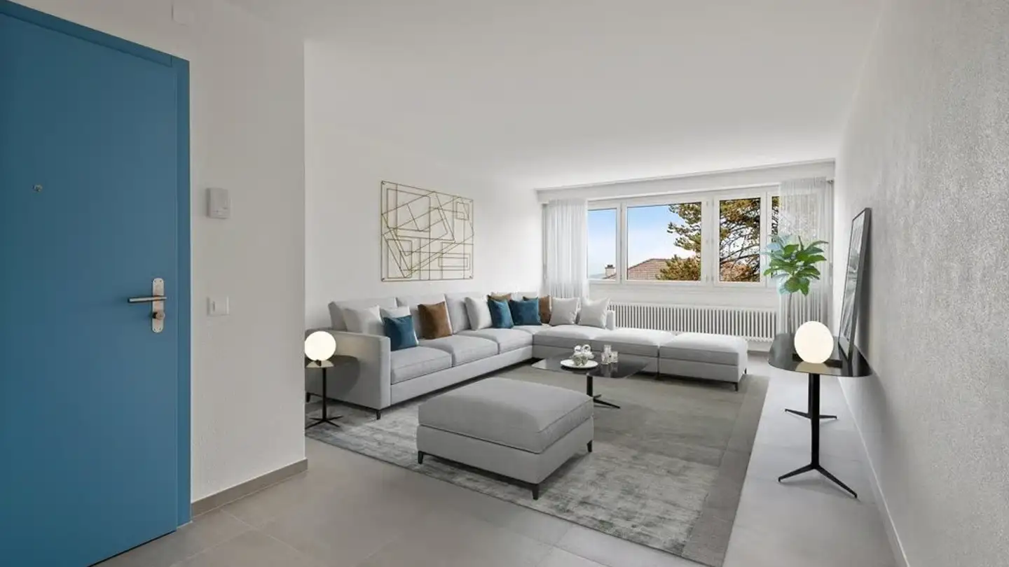 Wohnung mieten - Rue De Bellevue 16, 2052 Fontainemelon - Foto 3