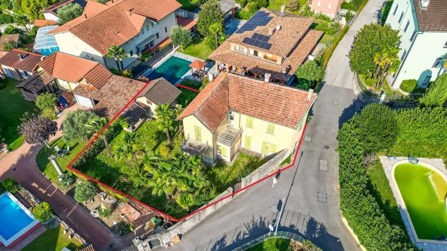 Constructible plot for sale - 6828 Balerna