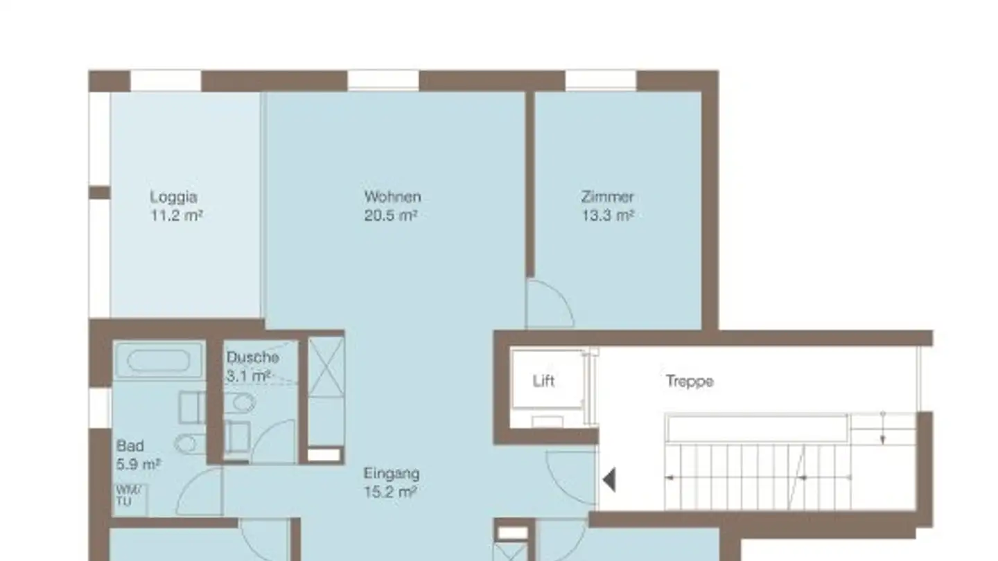 Appartement à louer - Pfruendmattstrasse 13, 8932 Mettmenstetten - Photo 2