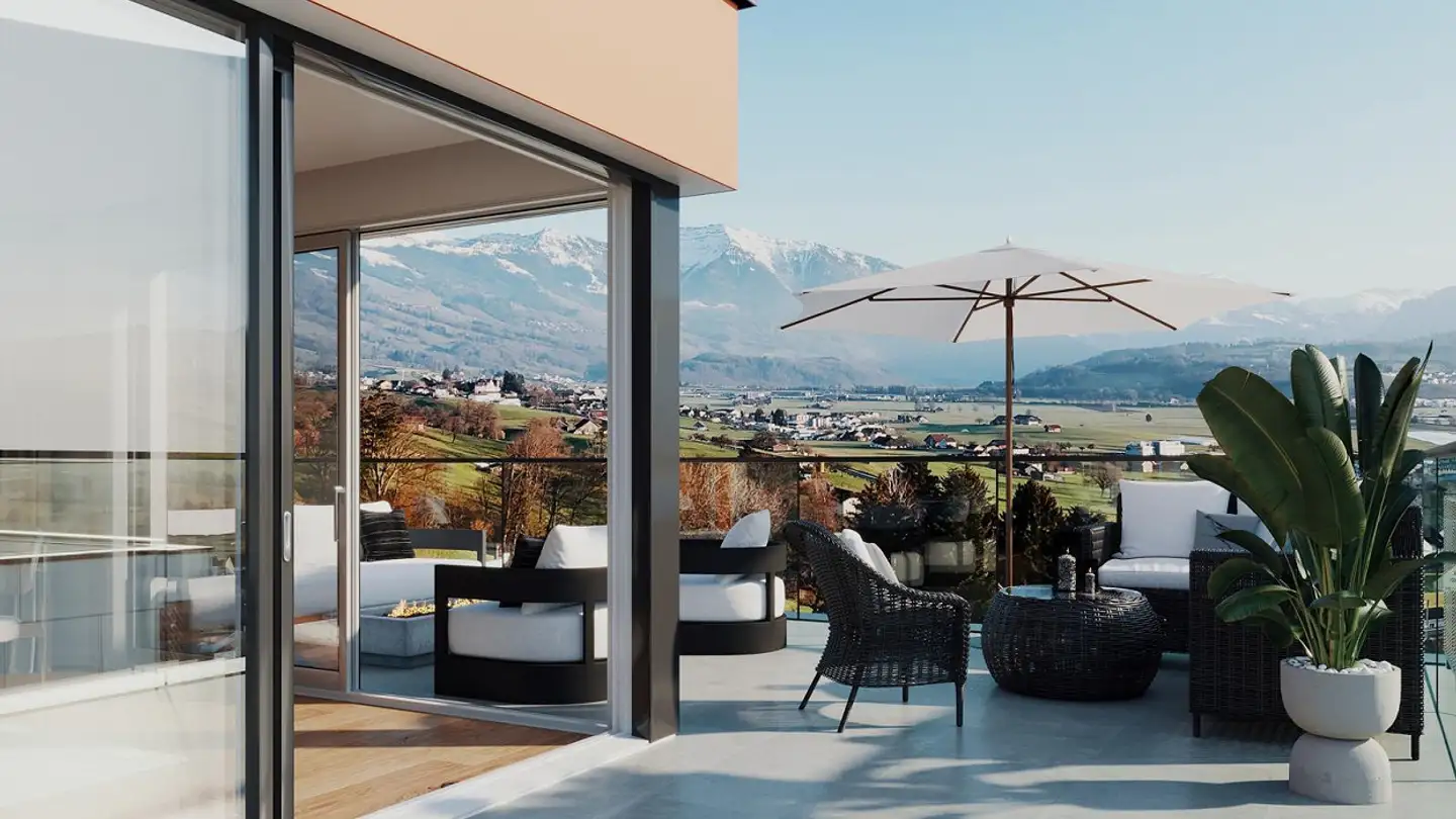 Appartement à vendre - Frohe Aussicht 1, 8730 Uznach