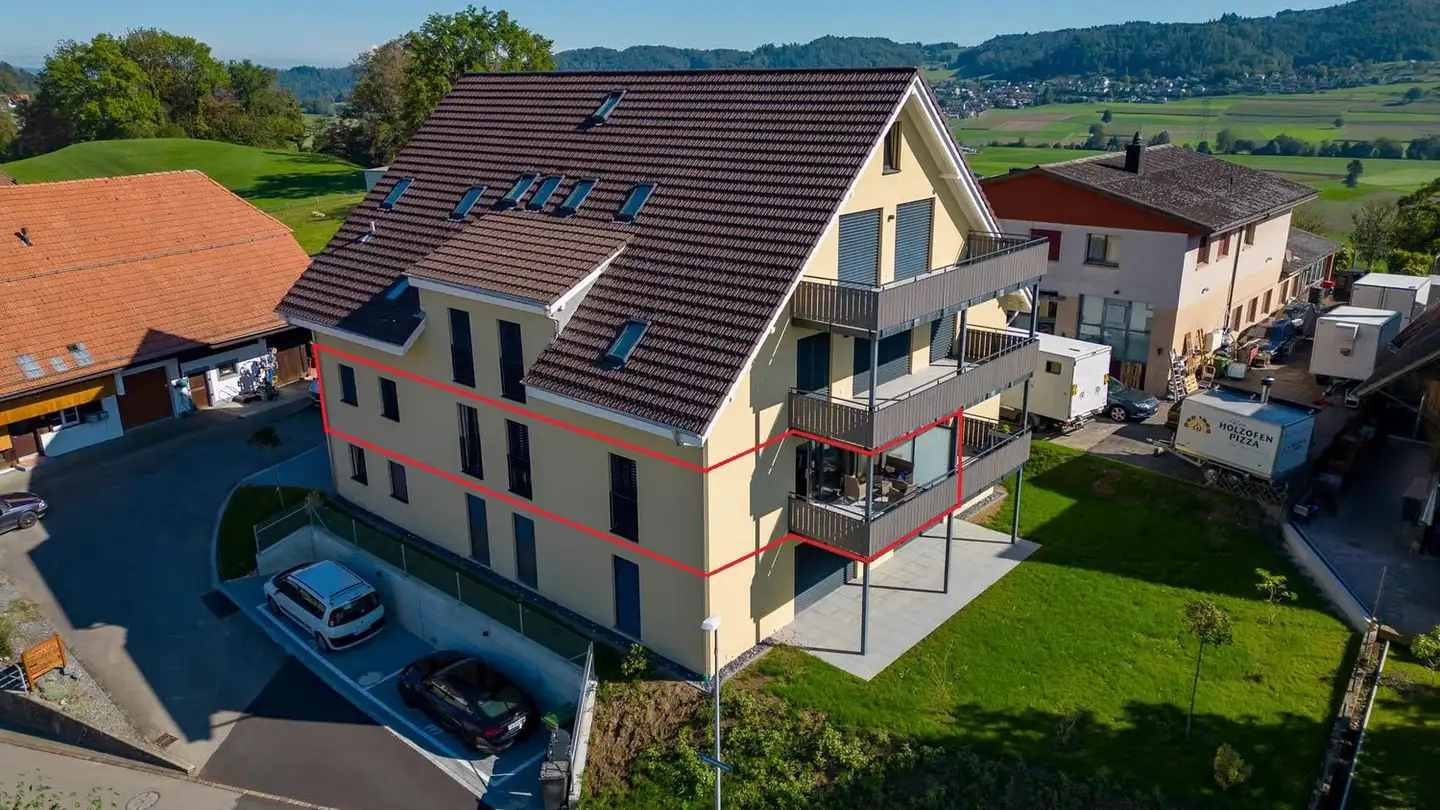 Appartement à louer - Oberdorf 2, 5057 Reitnau