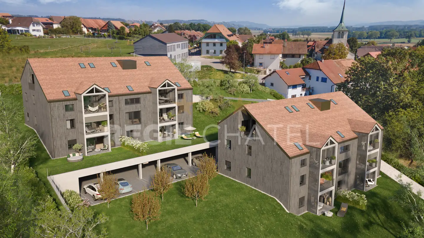 Apartment for rent - Route De La Côte, 1566 St-Aubin FR