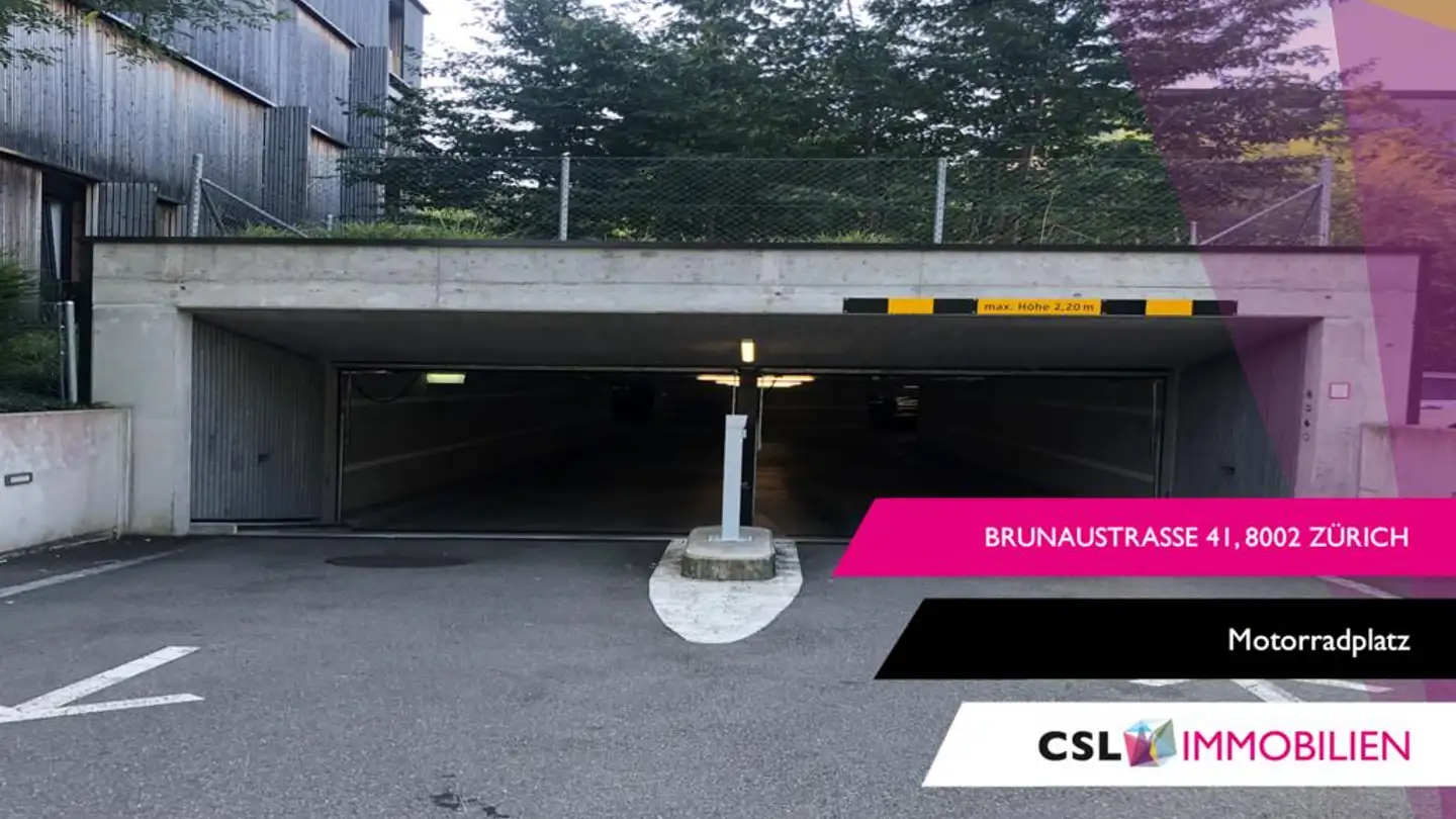 Outdoor parking space for rent - Brunaustrasse 41, 8002 Zürich