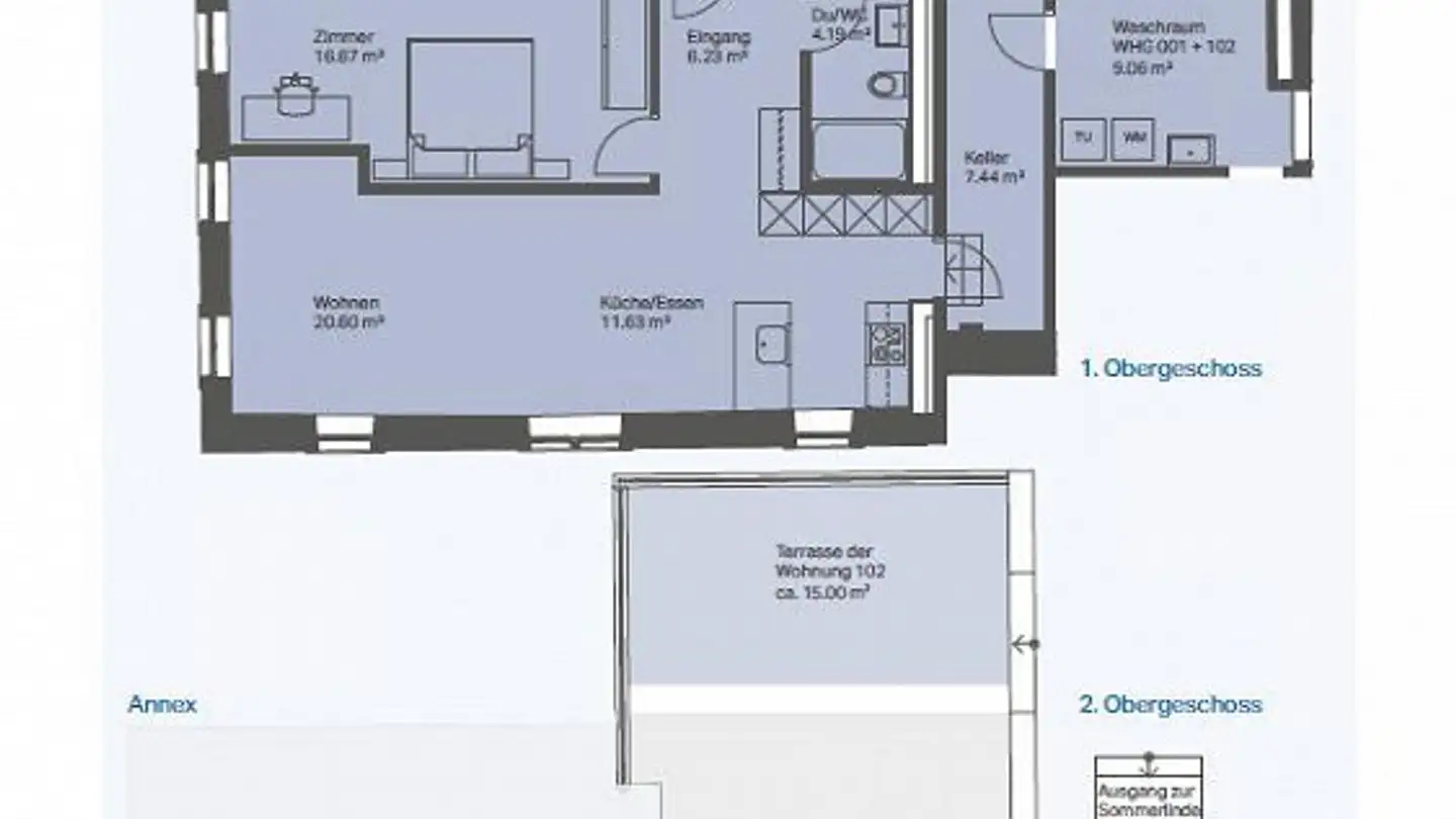 Apartment for rent - Bahnhofstrasse 83, 8620 Wetzikon ZH - Photo 2