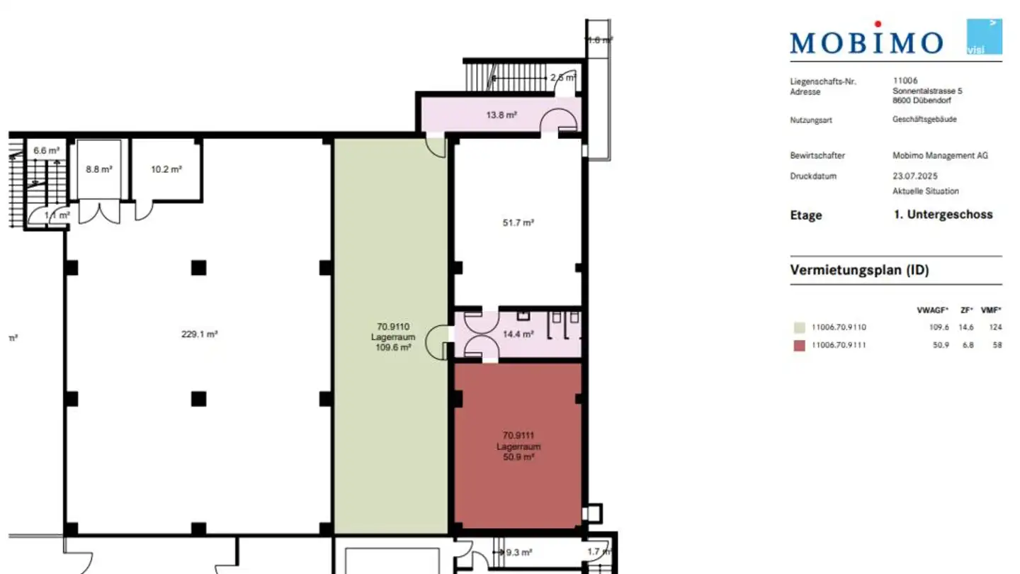 Espace de stockage à louer - Sonnentalstrasse 5, 8600 Dübendorf - Photo 4