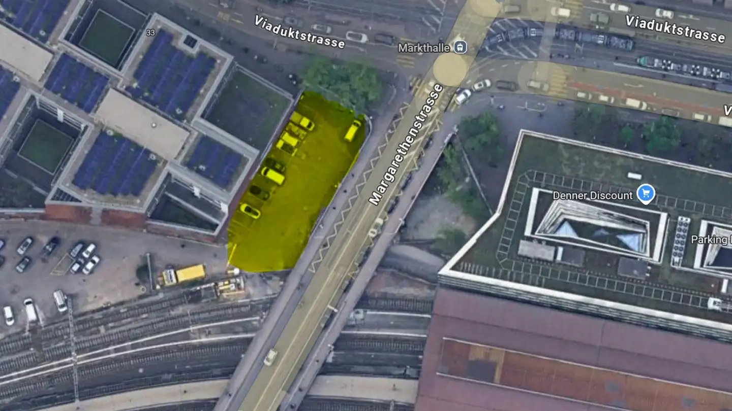 Parkplatz im Freien mieten - Viaduktstrasse, 4051 Basel