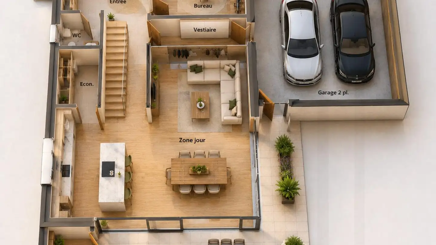 Maison individuelle à vendre - 1625 Sâles (Gruyère) - Photo 3