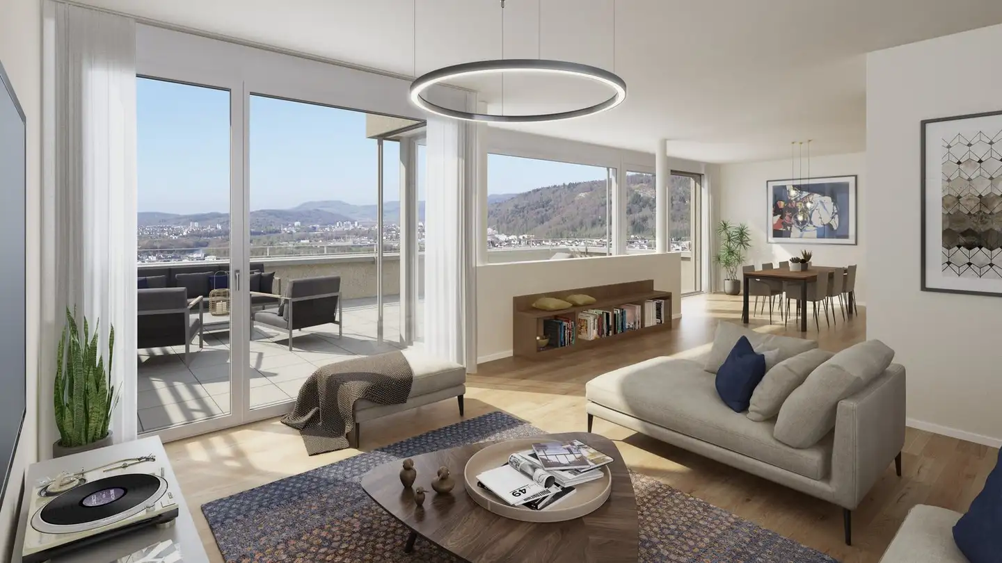 Attico in vendita - Huebachersteig 7, 5417 Untersiggenthal - Photo 2