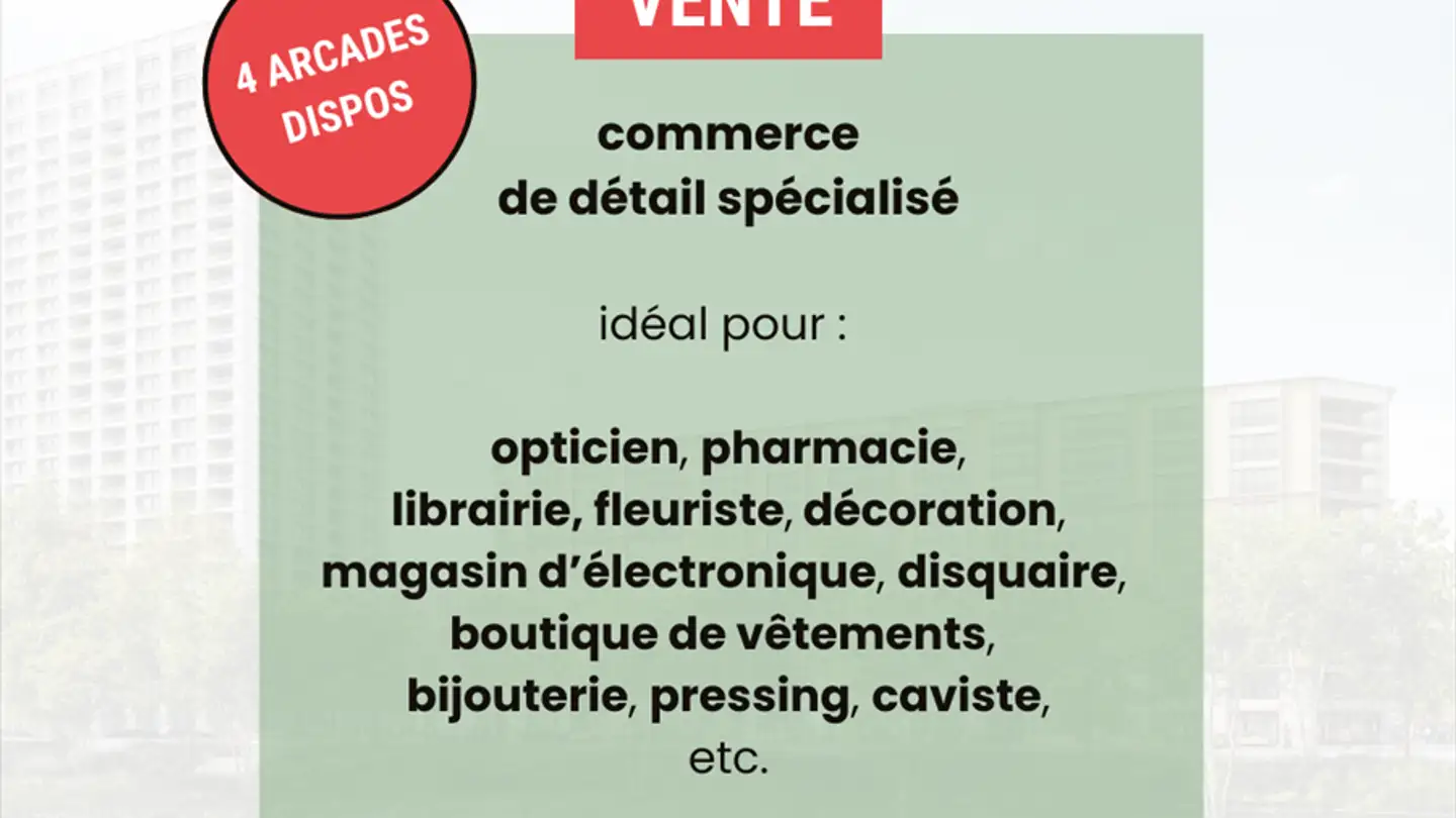 Arkade mieten - 1227 Les Acacias