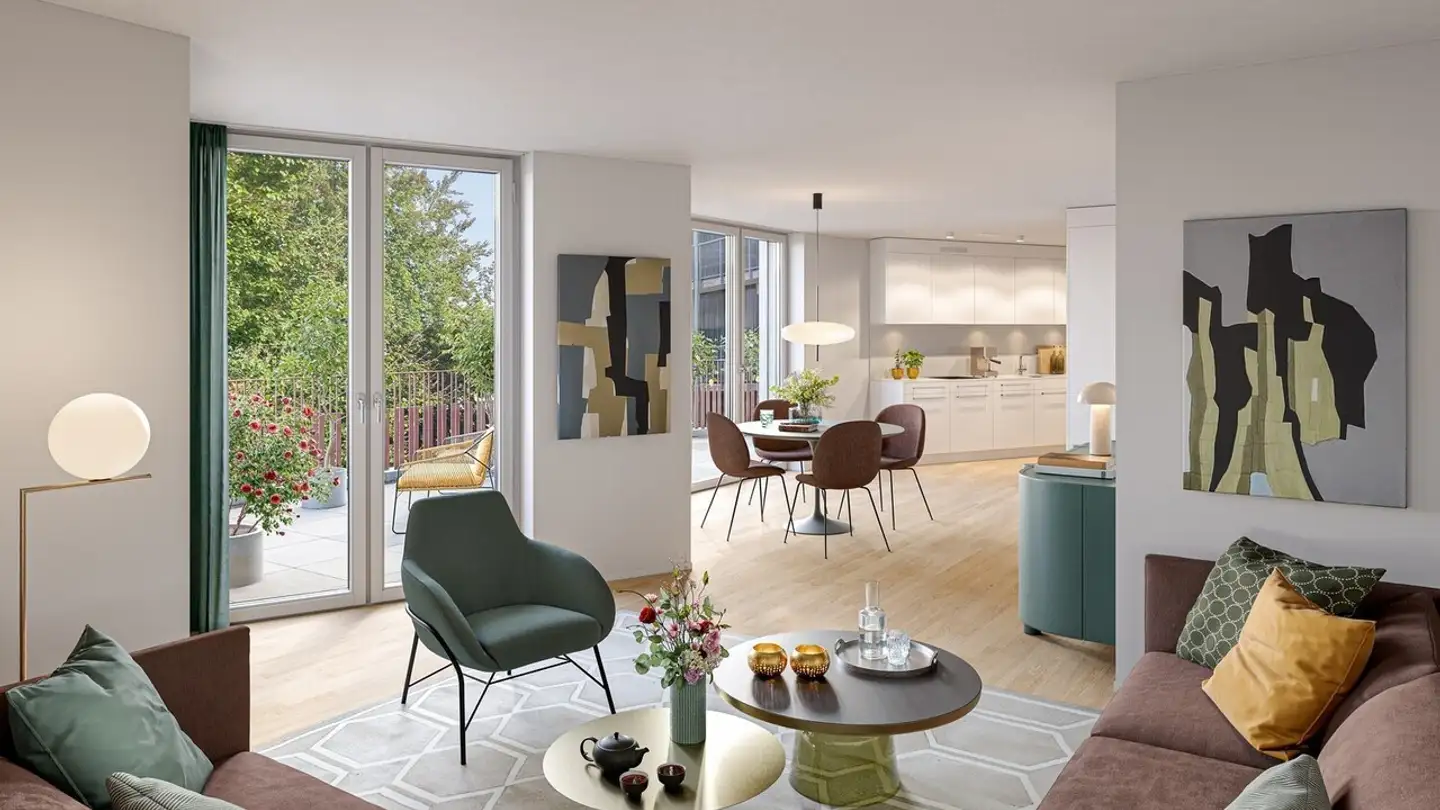 Wohnung mieten - Haldenstrasse 20, 8045 Zürich