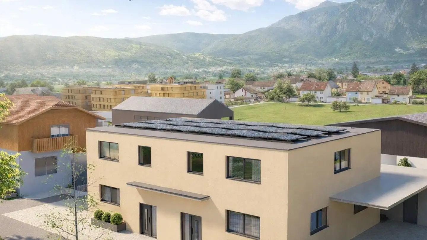 Maison jumelle à vendre - Flurweg 9a, 9470 Buchs SG