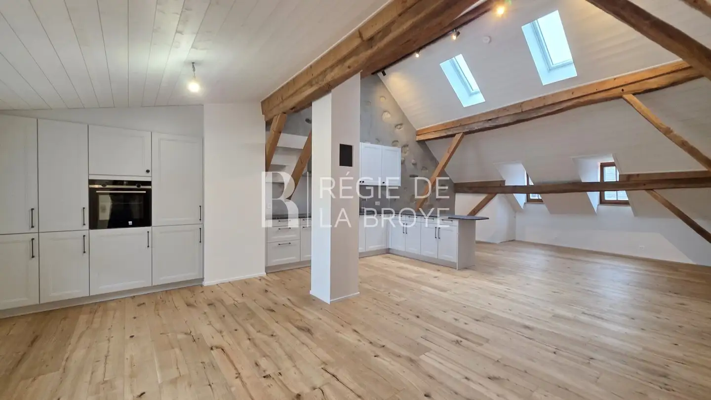Attico in affitto - Grand-Rue 6, 1470 Estavayer-le-Lac