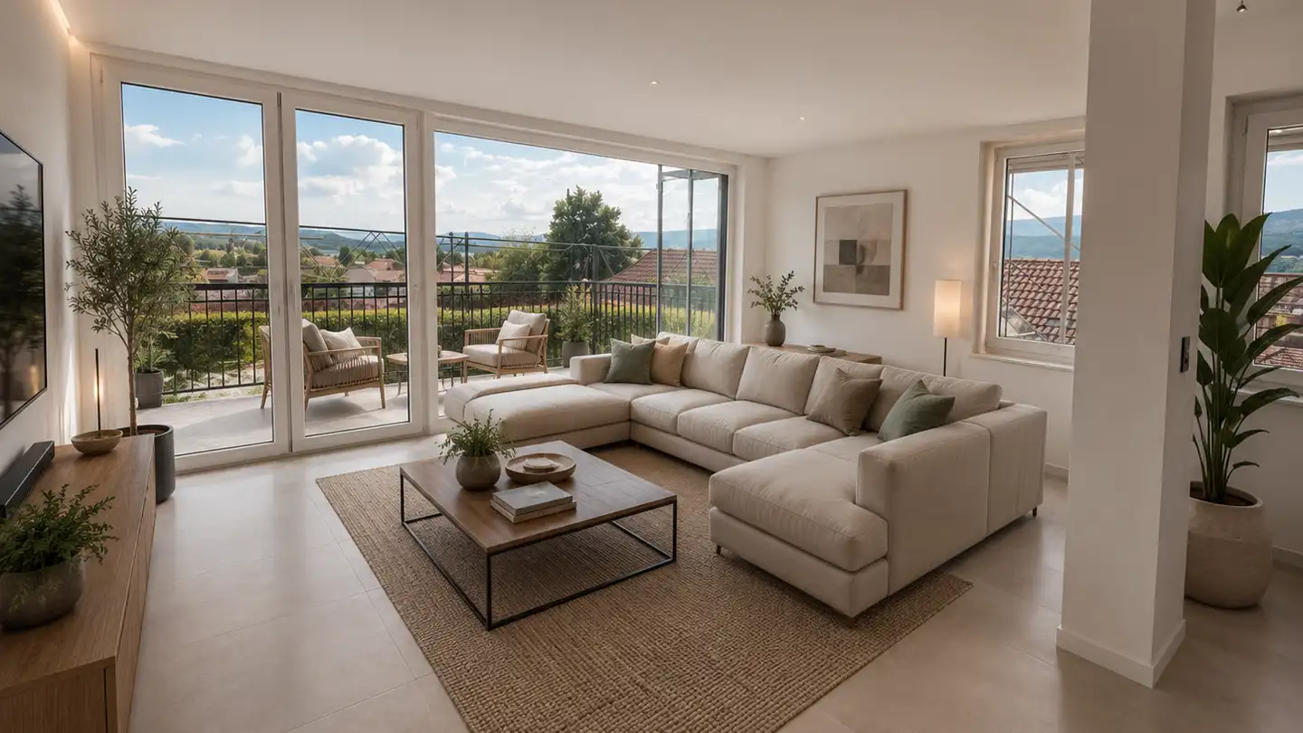 Penthouse mieten - Frenschenbergstrasse 6, 2575 Gerolfingen