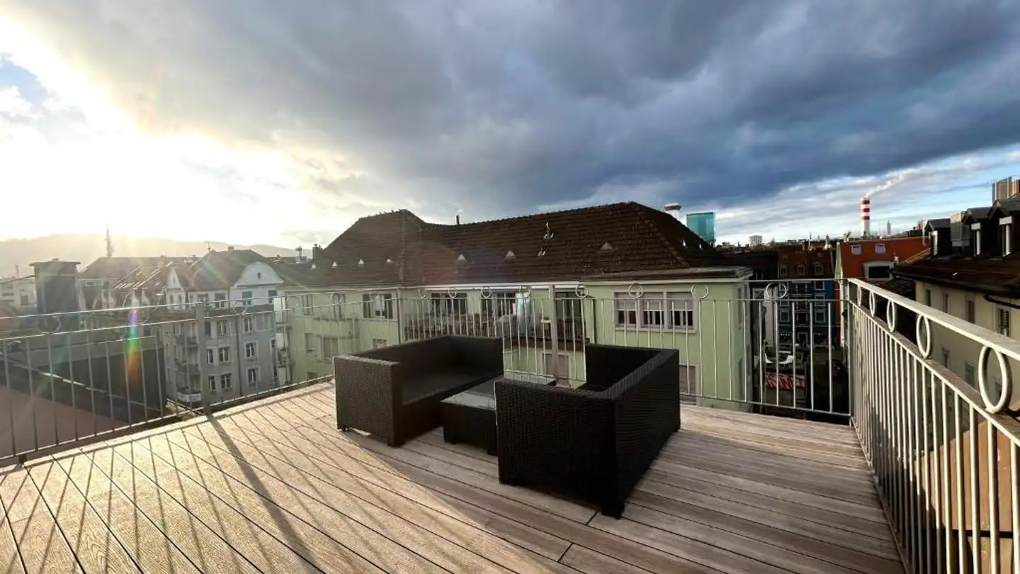 Dachgeschosswohnung mieten - Langstrasse 210, 8005 Zürich