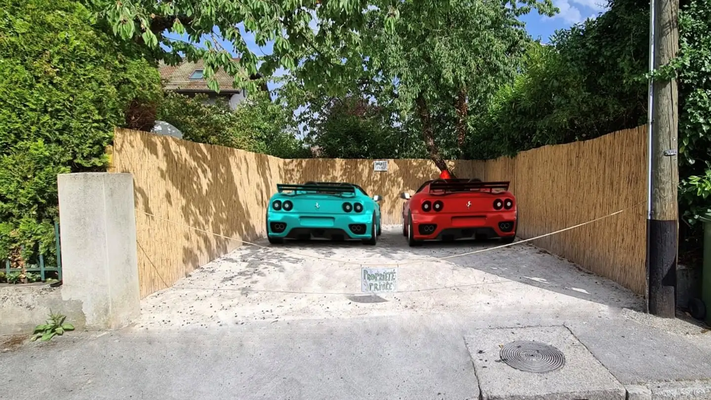 Outdoor parking space for rent - Avenue Du Simplon 4, 1225 Chêne-Bourg