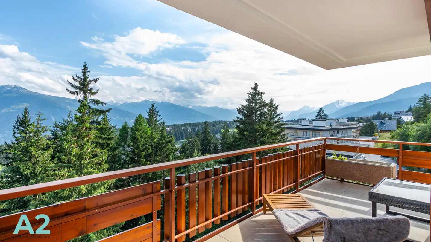 Appartement à louer - Route De La Crête Du Louché, 3963 Crans-Montana