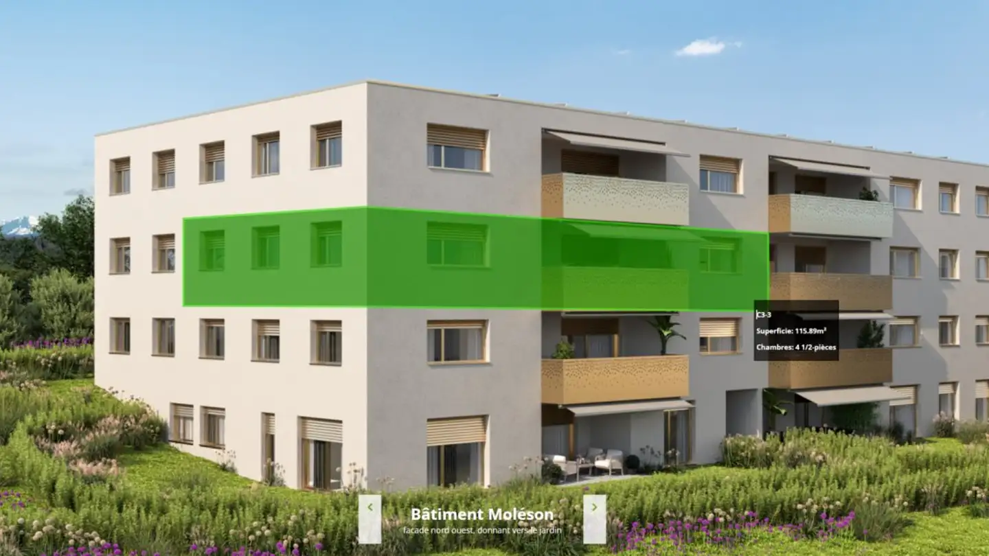 Wohnung mieten - 1470 Estavayer-le-Lac - Foto 3