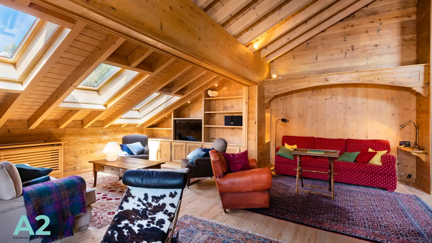 Attic flat for rent - 3963 Crans-Montana - Photo 2