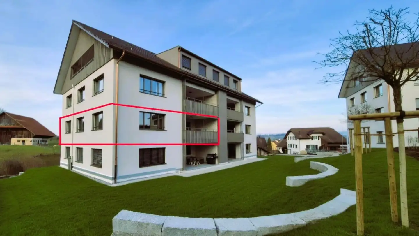 Wohnung mieten - Bachmatten 1, 6042 Dietwil