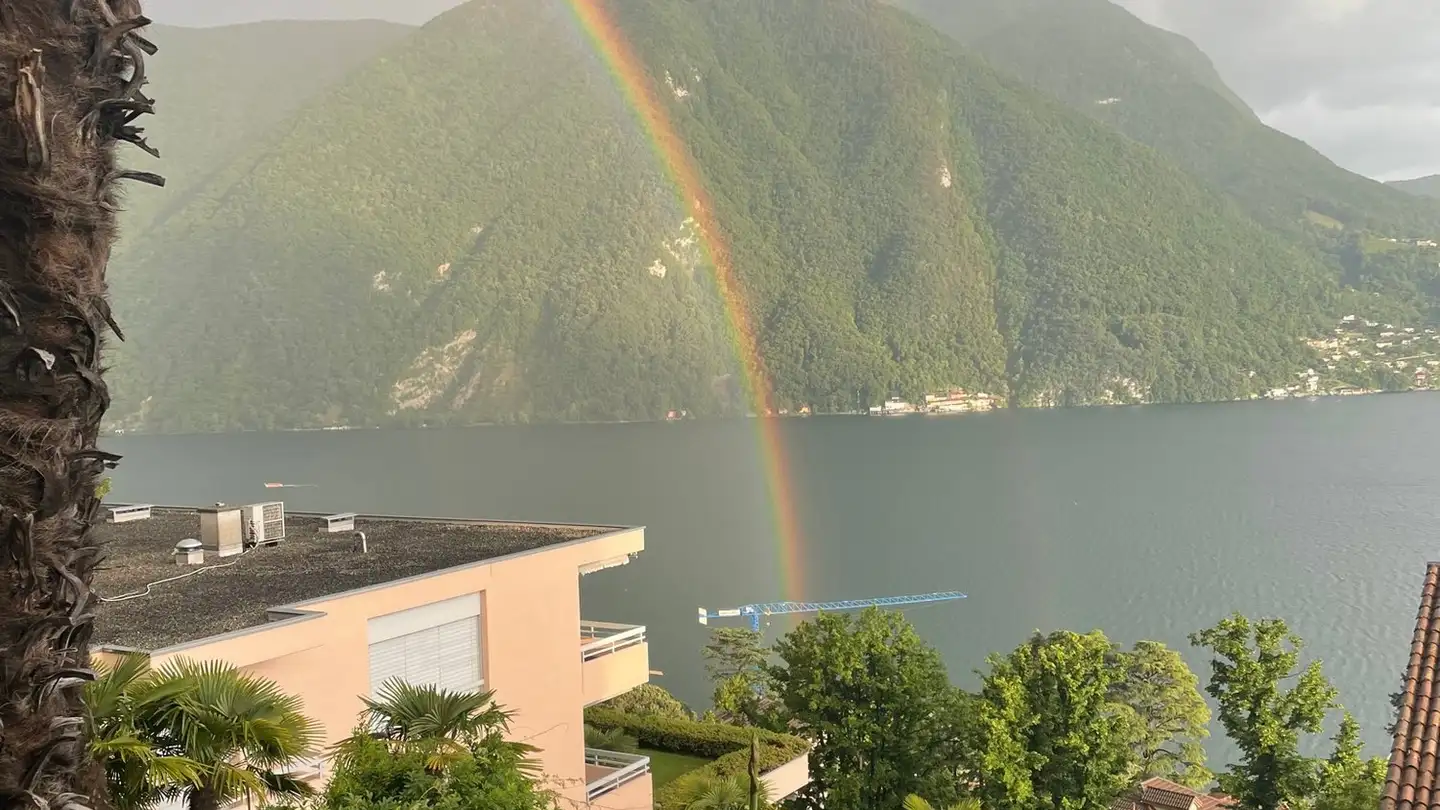 Appartement à louer - Via San Giorgio, 6977 Ruvigliana