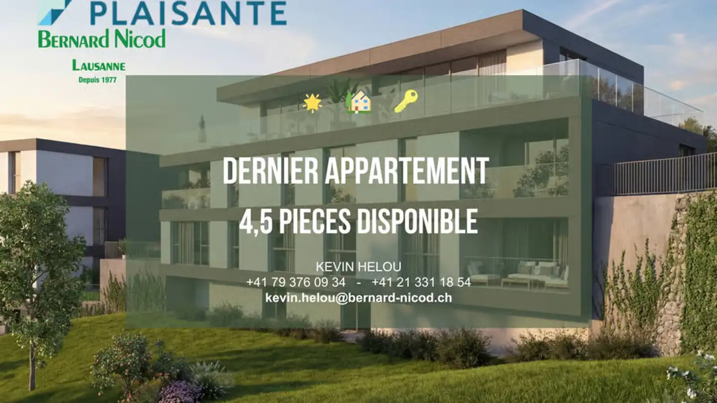 Appartement à vendre - 1012 Lausanne