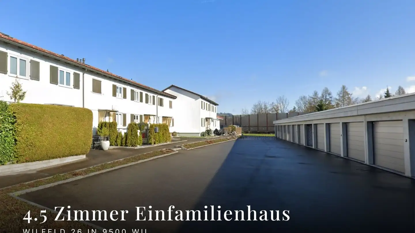Maison en terrasse à vendre - Wilfeld 26, 9500 Wil SG