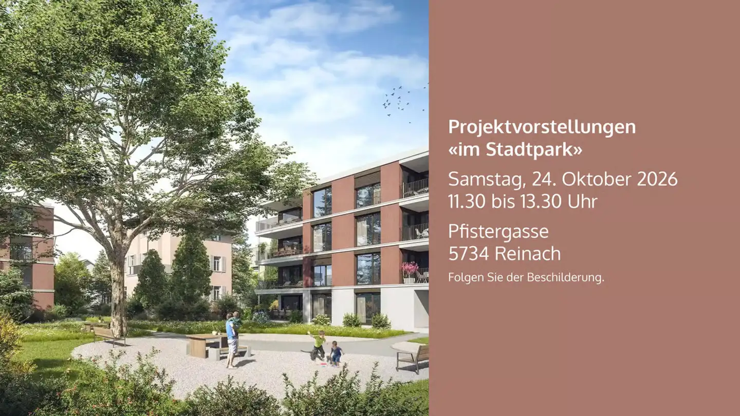 Appartamento in vendita - Pfistergasse 3a, 5734 Reinach AG