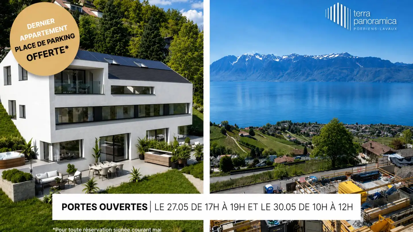 Appartamento in vendita - 1095 Lutry