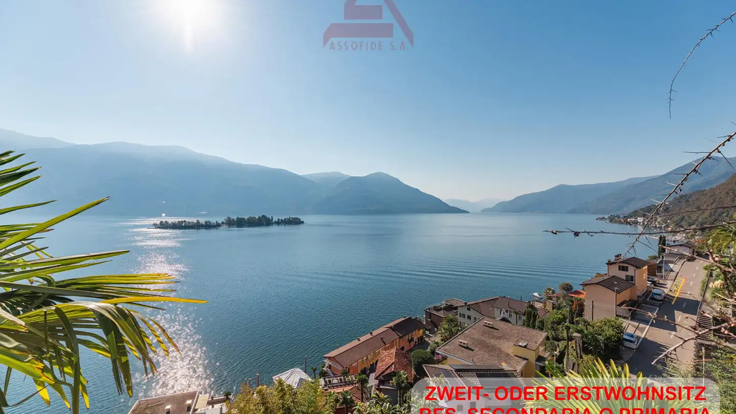 Stepped apartment for sale - 6622 Ronco sopra Ascona