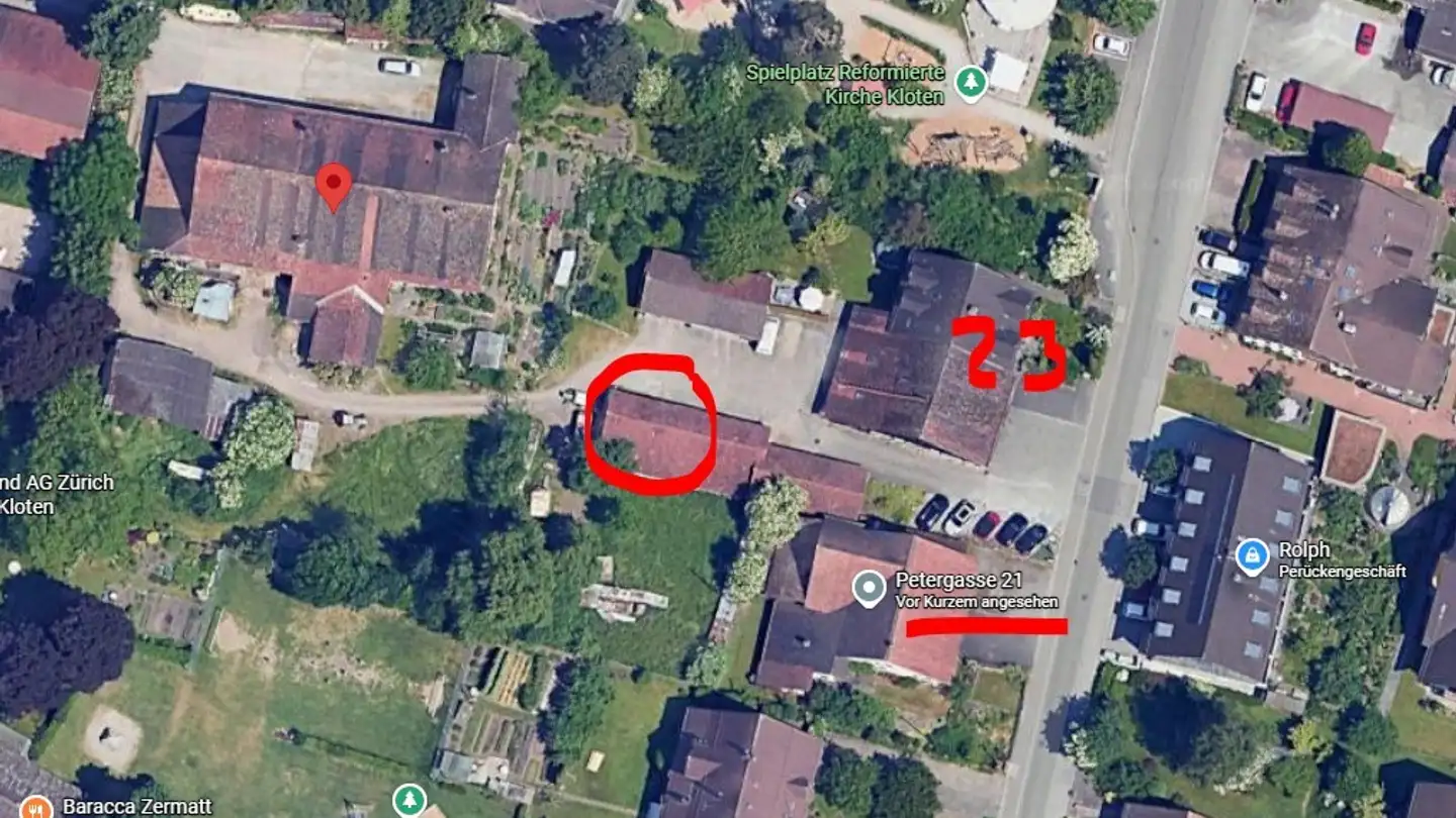 Outdoor parking space for rent - Kirchgasse 26, 8302 Kloten