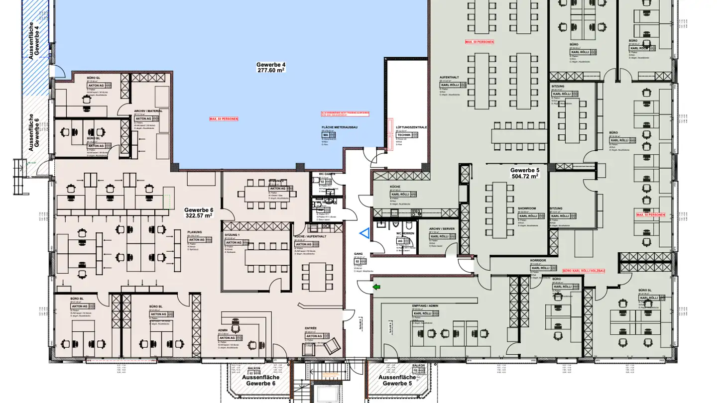 Gewerbe mieten - Gewerbe Brunnmatt 9, 6264 Pfaffnau - Foto 4
